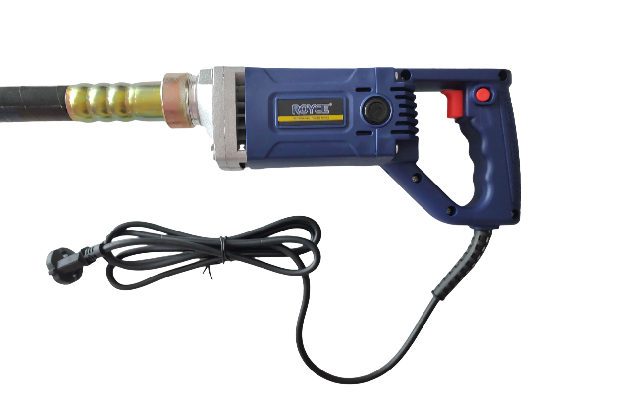 Royce vibrator za beton 800W / 1000W – Ø35mm, 1m / 2m crevo