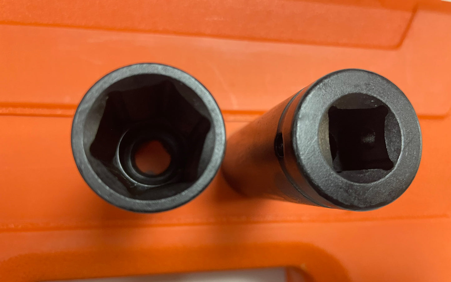 Set gedora 1/2" šestougaone (12 kom) – udarne, kovane 10–32mm