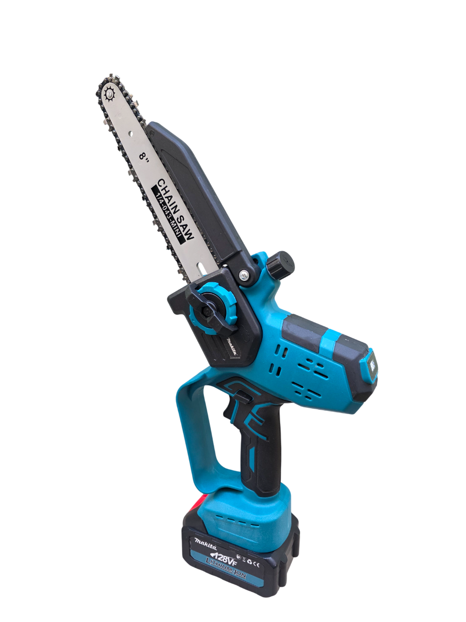 Akumulatorska mini testera 8" – automatsko podmazivanje, 2x 6Ah baterije