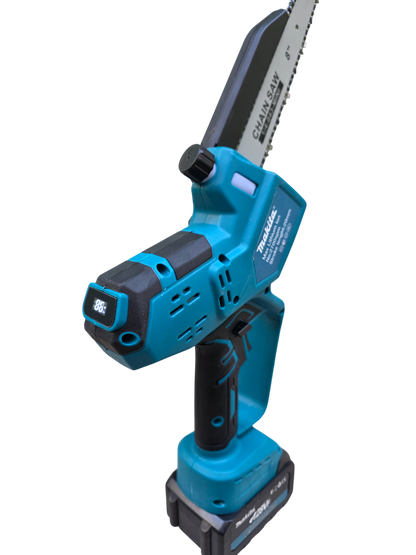 Akumulatorska mini testera 8" – automatsko podmazivanje, 2x 6Ah baterije