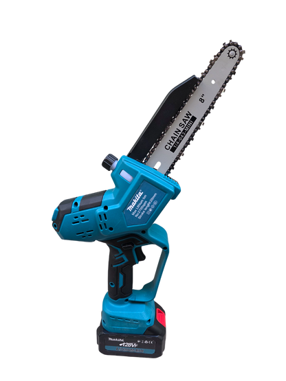 Akumulatorska mini testera 8" – automatsko podmazivanje, 2x 6Ah baterije