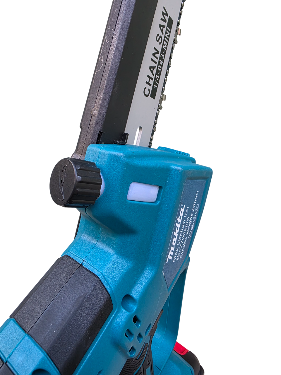 Akumulatorska mini testera 8" – automatsko podmazivanje, 2x 6Ah baterije