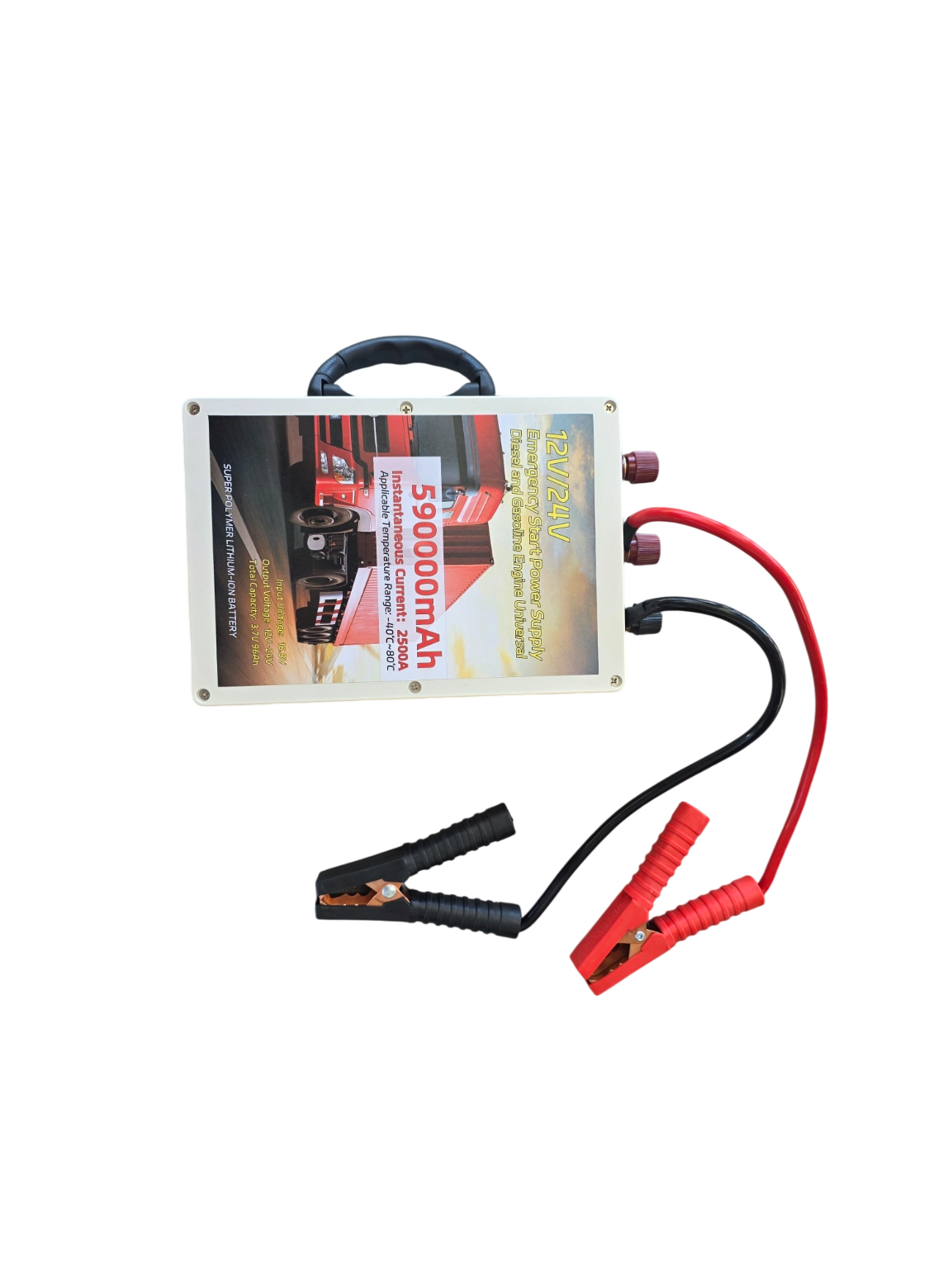 Booster Starter za Akumulator 12V/24V – 2500A
