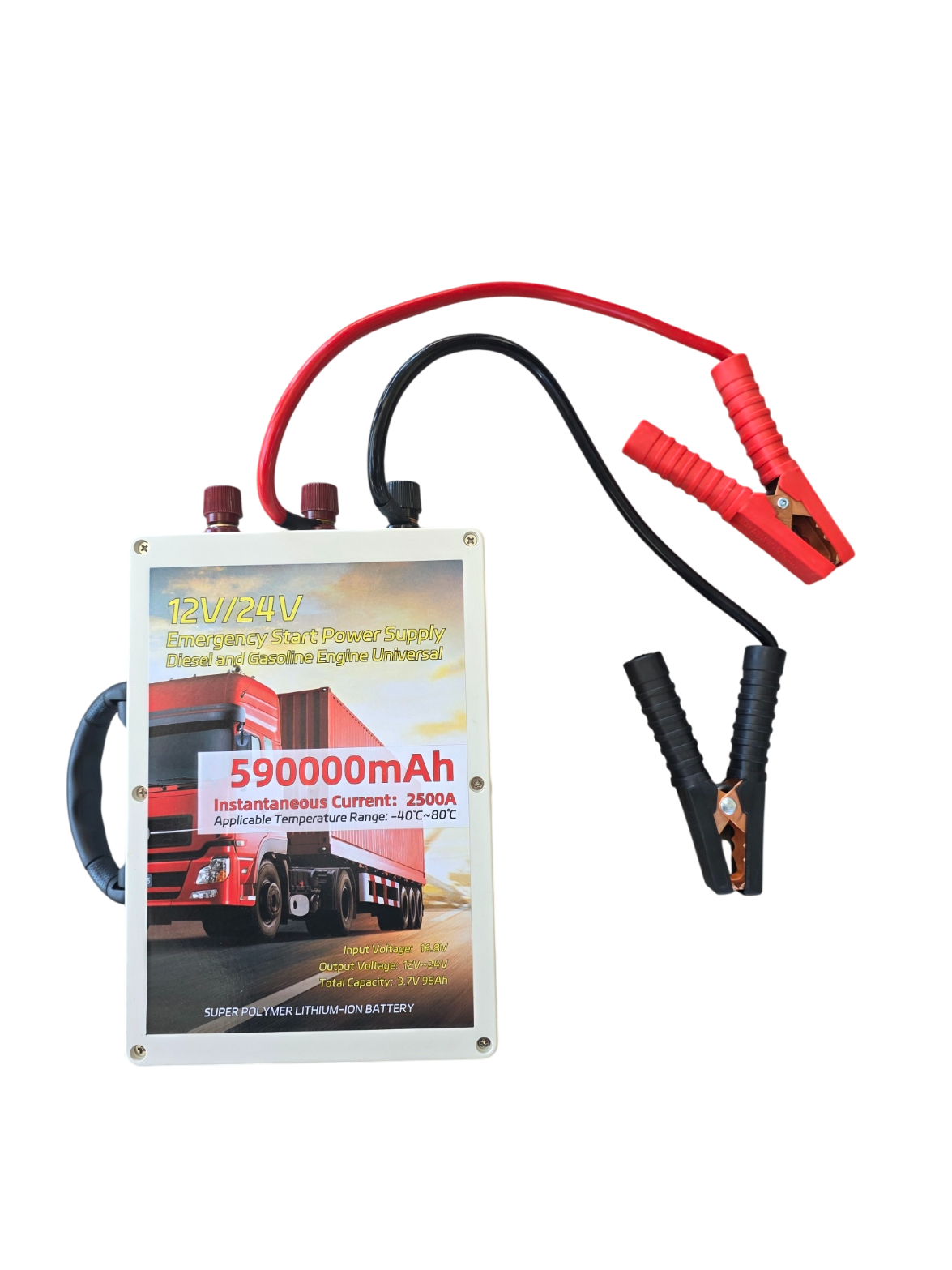 Booster Starter za Akumulator 12V/24V – 2500A