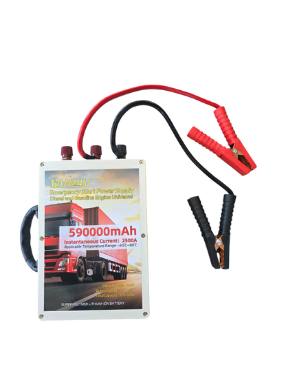 Booster Starter za Akumulator 12V/24V – 2500A