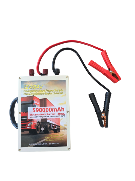 Booster Starter za Akumulator 12V/24V – 2500A