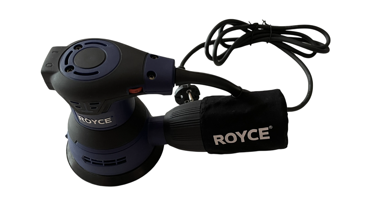 Royce ekscentrična šlajferica 125mm 350W – 6 brzina, regulacija obrtaja