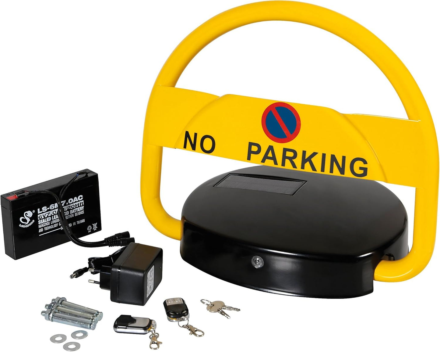 Automatska parking barijera sa daljinskim upravljačem i solarnim panelom