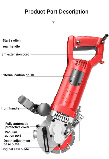 Mašina za sečenje zidova / urezivanje žlebova
