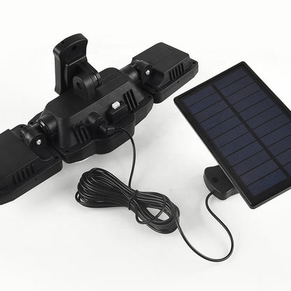 Solarna LED lampa sa senzorom pokreta i daljinskim upravljačem – 3 panela, 270° osvetljenje