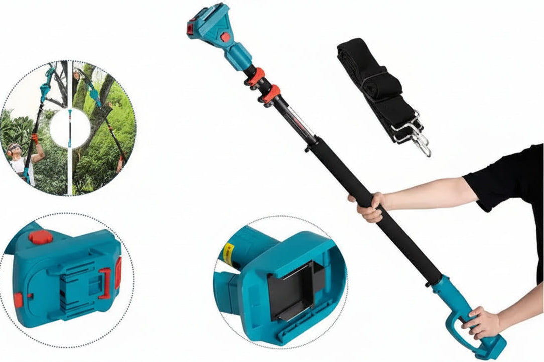 Teleskopski štap za akumulatorske makaze i testeru – do 310 cm (Makita tip baterije)