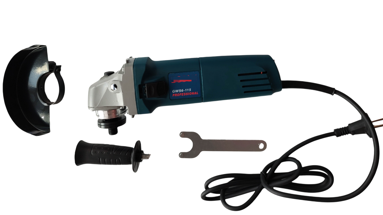 Ugaona brusilica sa potenciometrom – Ø115 mm, regulacija brzine