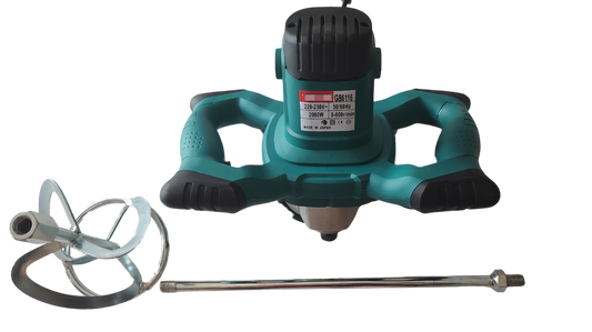 Električni mešač za lepak 2000 W sa potenciometrom – spiralni mikser