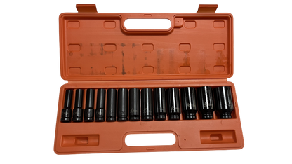 Set gedora 1/2" šestougaone (12 kom) – udarne, kovane 10–32mm