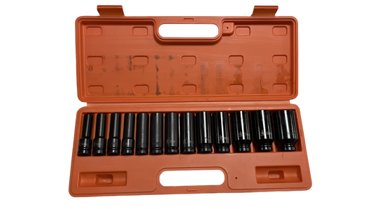 Set gedora 1/2" šestougaone (12 kom) – udarne, kovane 10–32mm