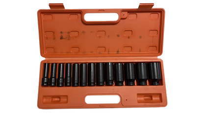 Set gedora 1/2" dvanaestougaone (12 kom) – udarne, kovane 10–32mm