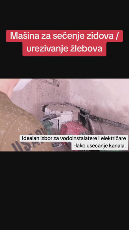 Mašina za sečenje zidova / urezivanje žlebova